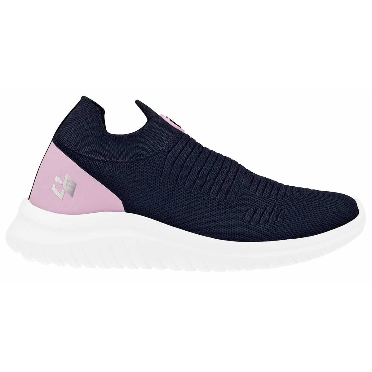 Tenis sin Cordones Exterior Textil Color Marino Para Mujer De Been Class