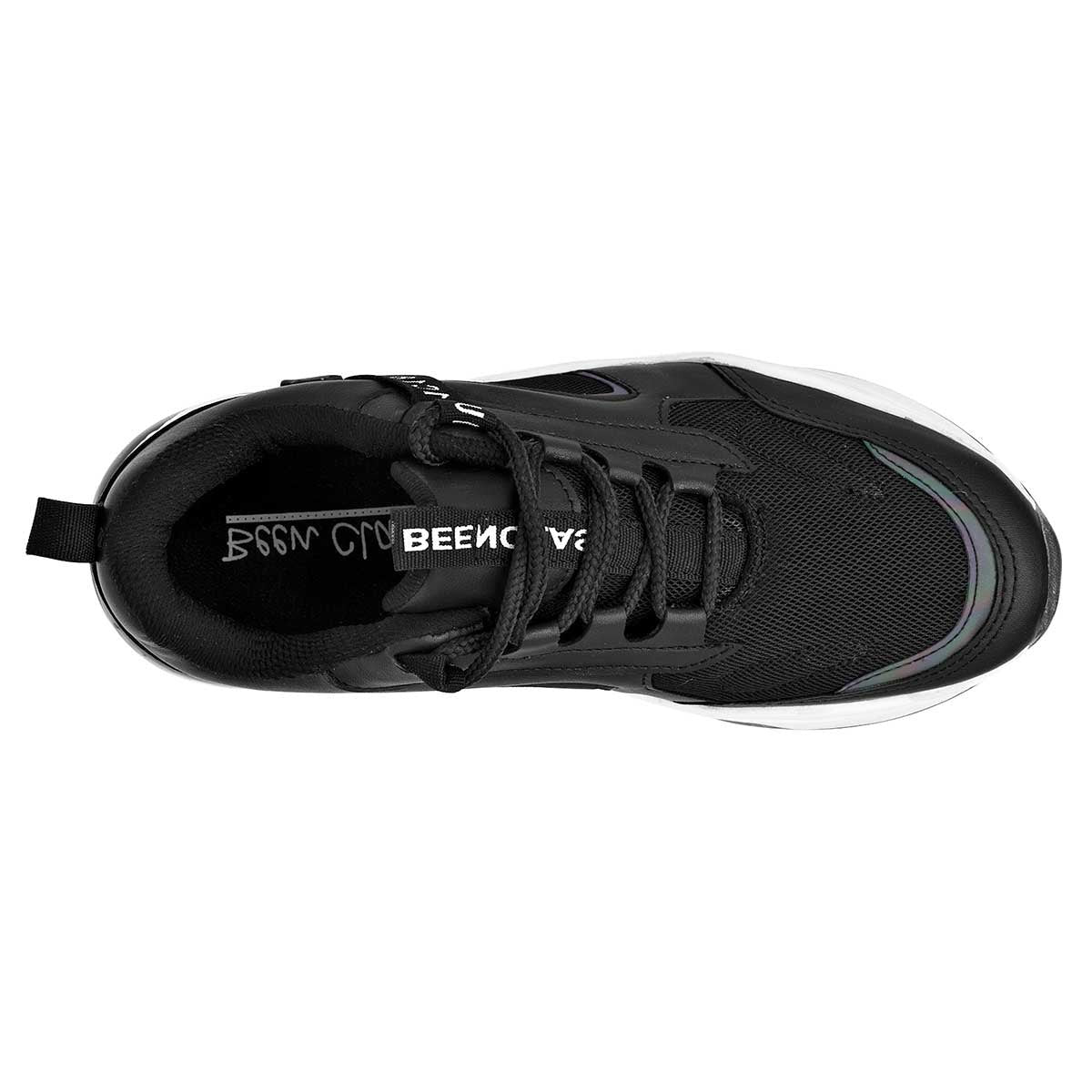 Tenis tipo deportivo Exterior Piel sintética Color Negro Para Mujer De Been Class