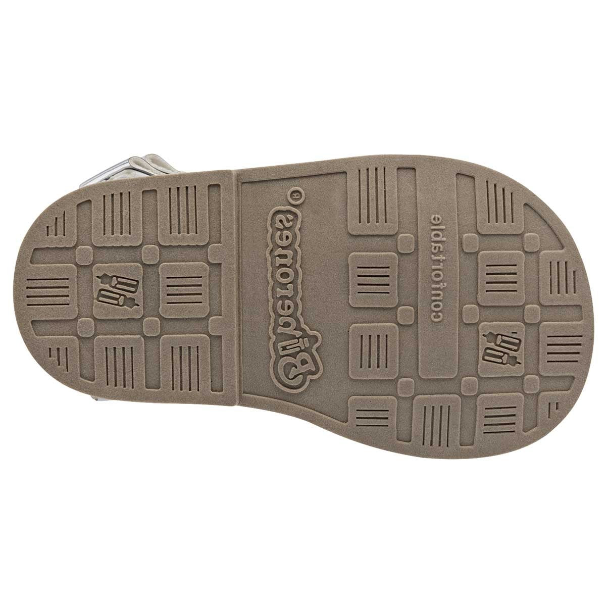 Sandalias Exterior Sintético Color Blanco Con Plata Para Niña De RBCOLLECTION