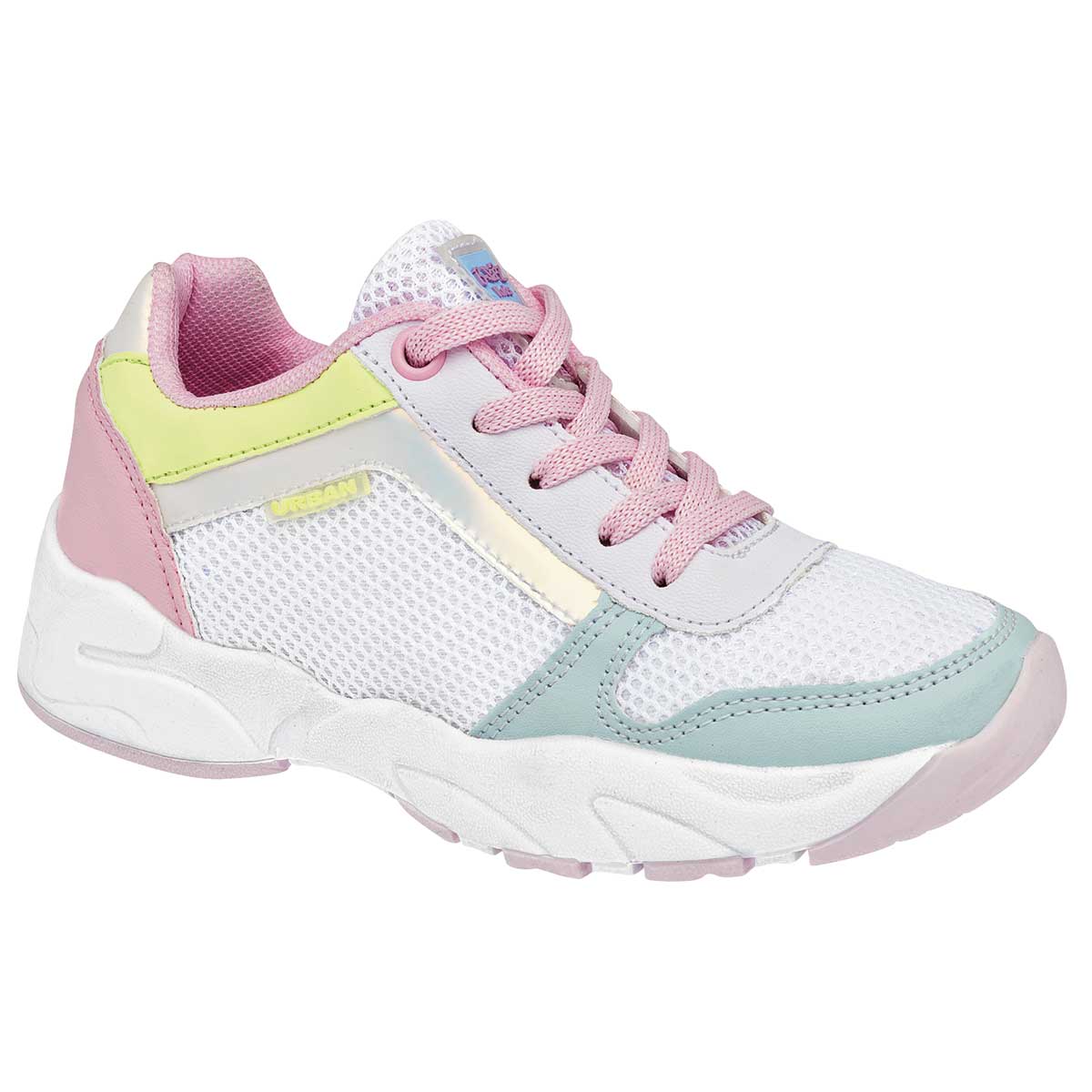Tenis Exterior Sintético Color Blanco Para Niña De RBCOLLECTION