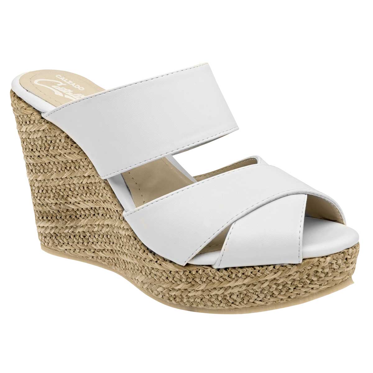 Sandalias con plataforma Exterior Sintético Color Blanco Para Mujer De Catalina