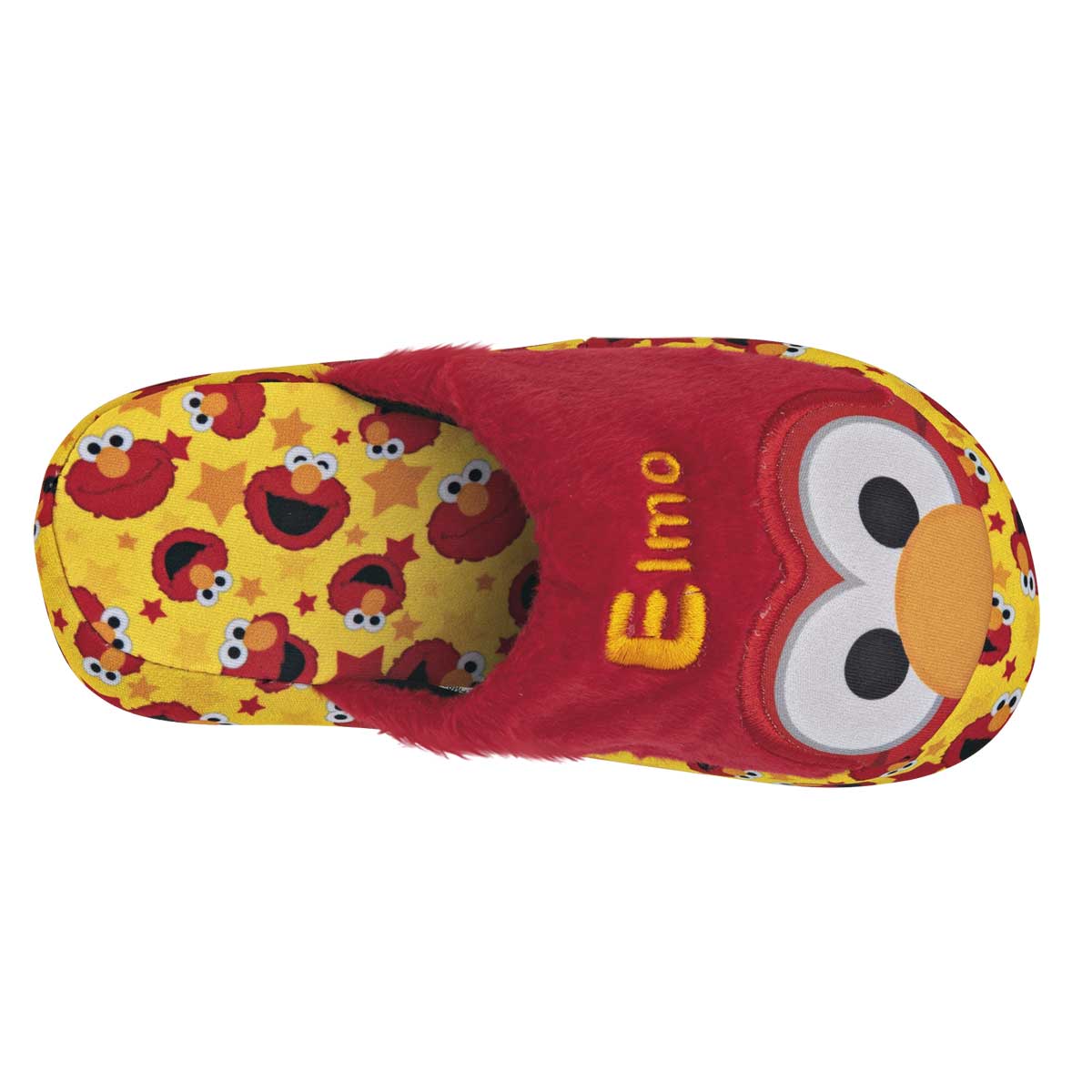 Pantuflas Exterior Textil Color Rojo Para Mujer De Plaza Sesamo