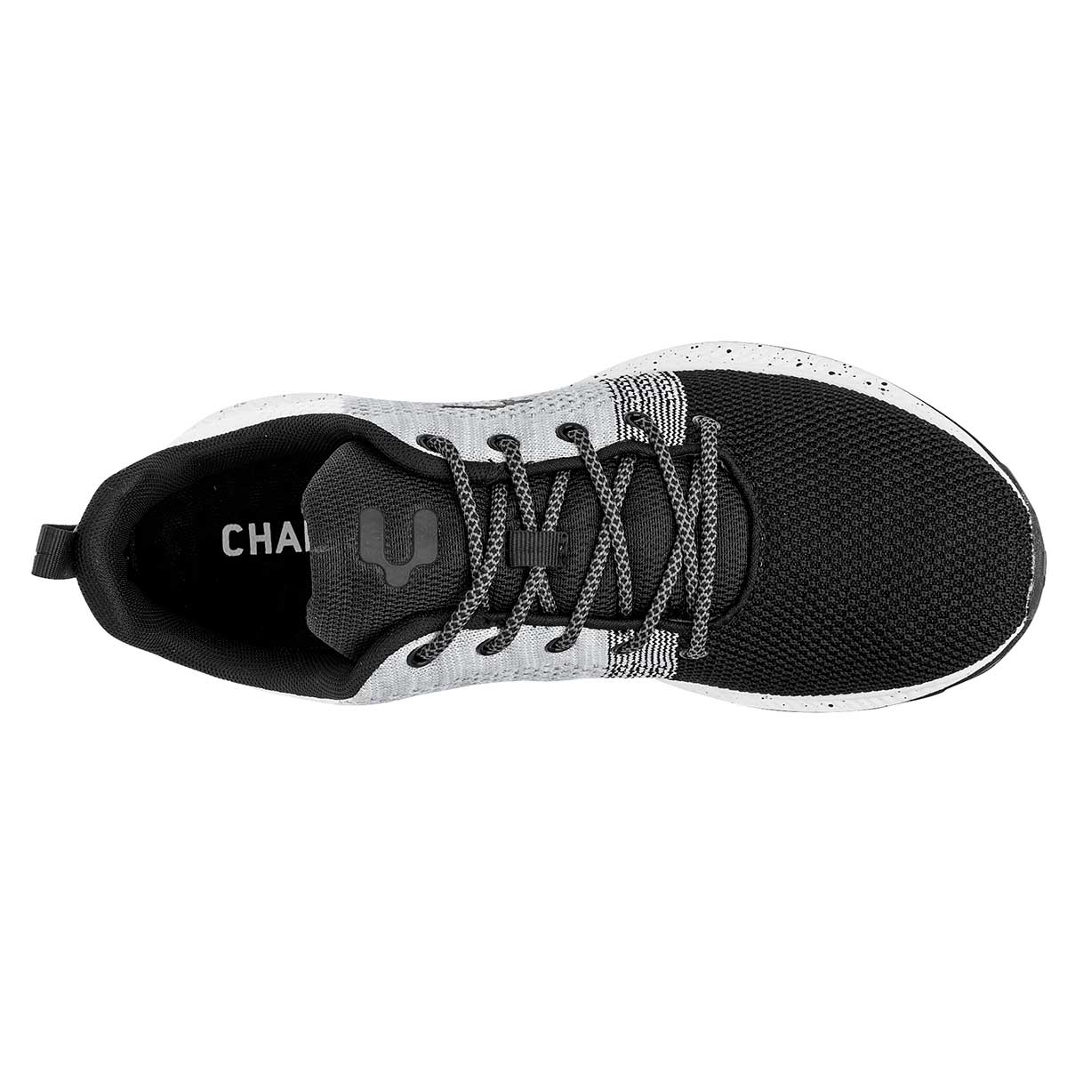 Tenis para correr Exterior Textil Color Negro Con Gris Para Hombre De Charly