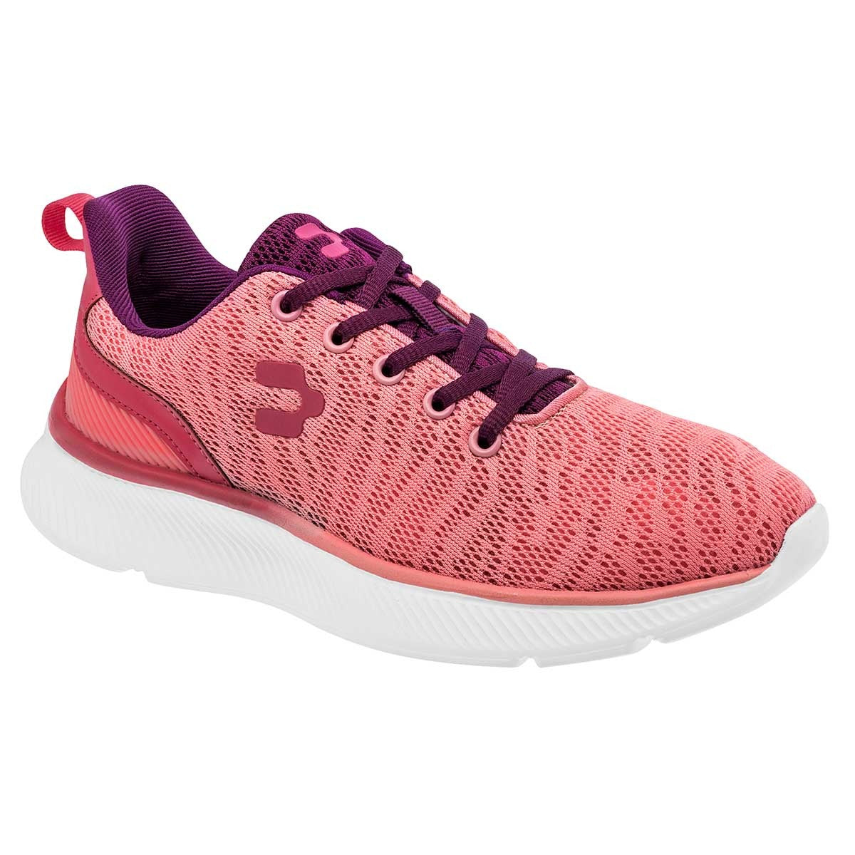 Tenis tipo deportivo Exterior Textil Color Rosa Para Mujer De Charly