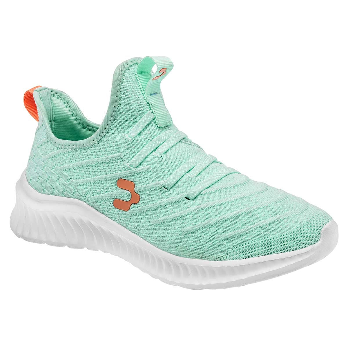 Tenis tipo deportivo Exterior Textil Color Verde Para Mujer De Charly