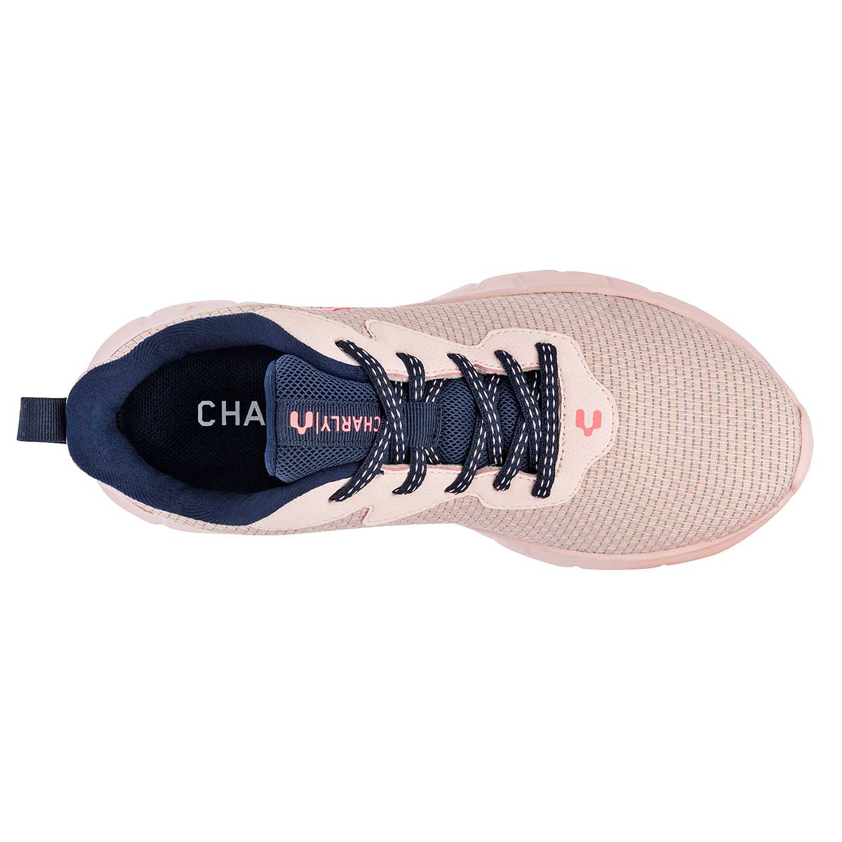 Tenis tipo deportivo Exterior Textil Color Rosa Para Mujer De Charly