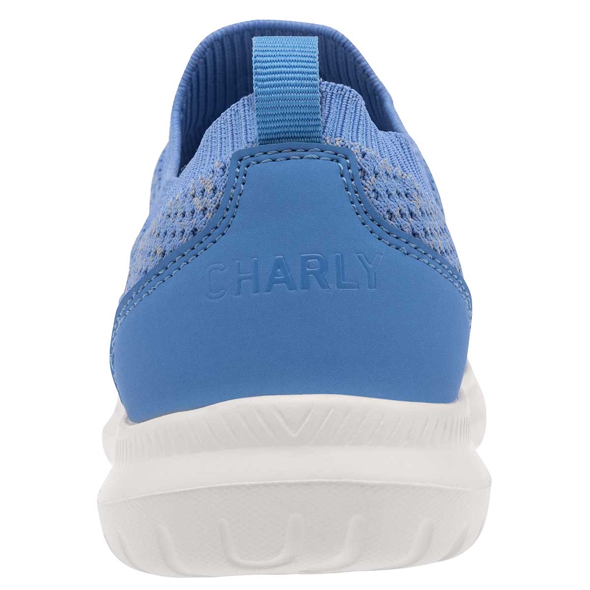 Tenis sin Cordones Exterior Textil Color Azul Para Mujer De Charly