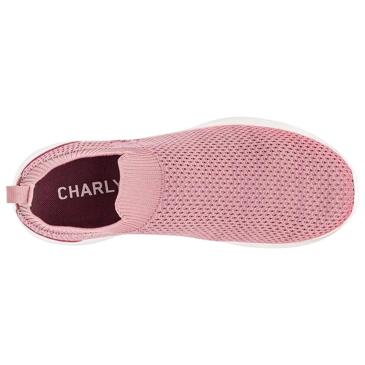 Tenis sin cordones Exterior Textil Color Rosa Para Mujer De Charly