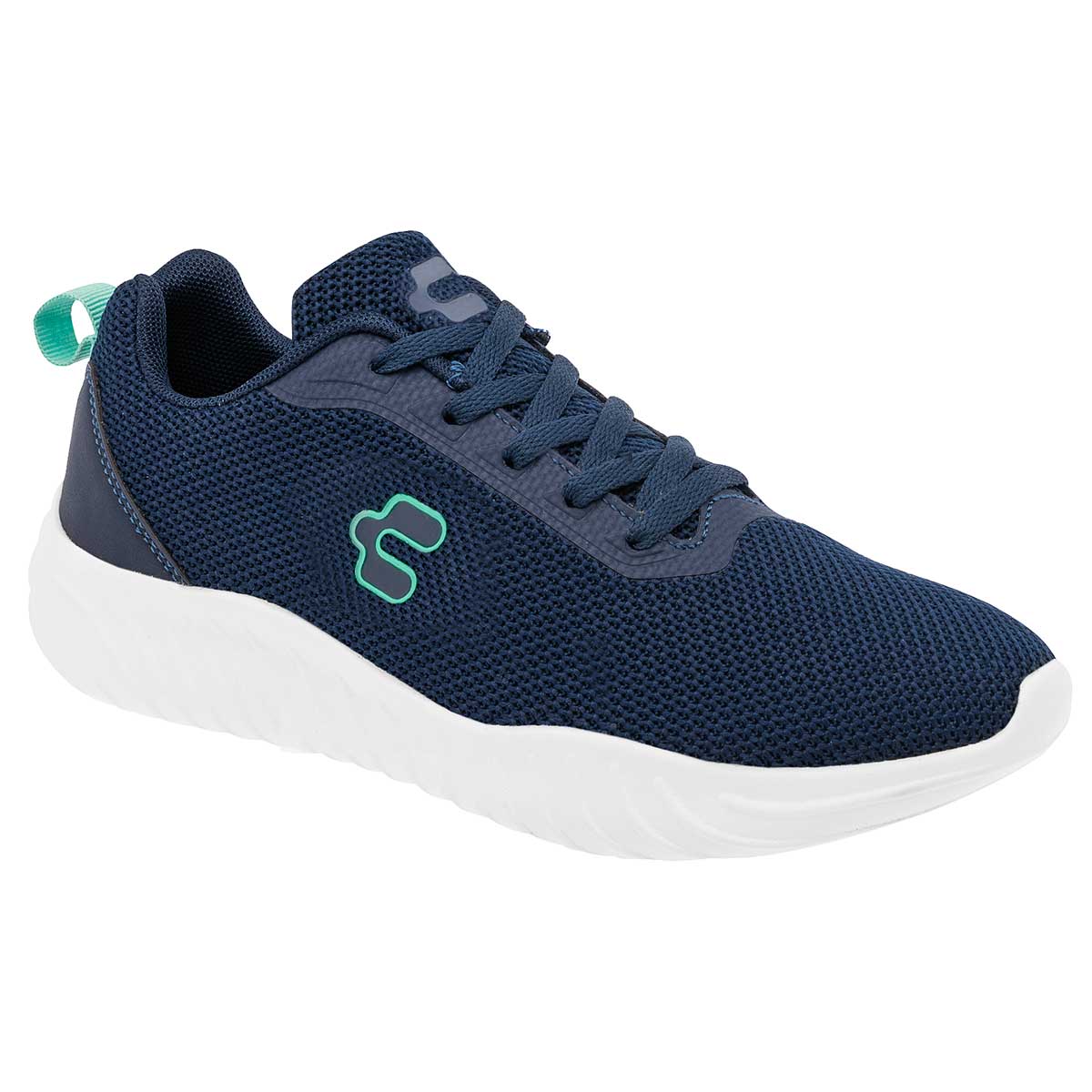 Tenis tipo deportivo Exterior Textil Color Marino Para Mujer De Charly