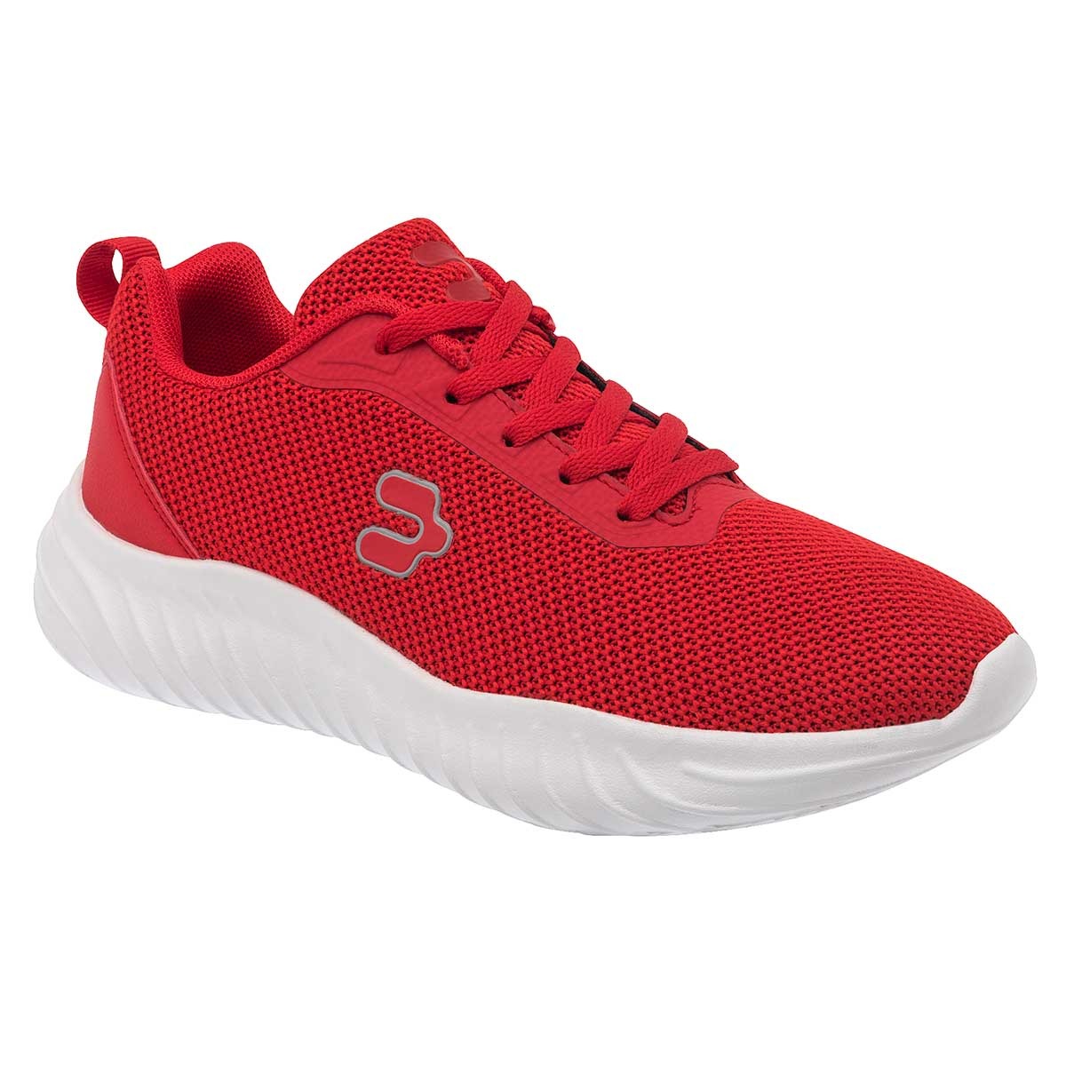 Tenis tipo deportivo Exterior Textil Color Rojo Para Mujer De Charly