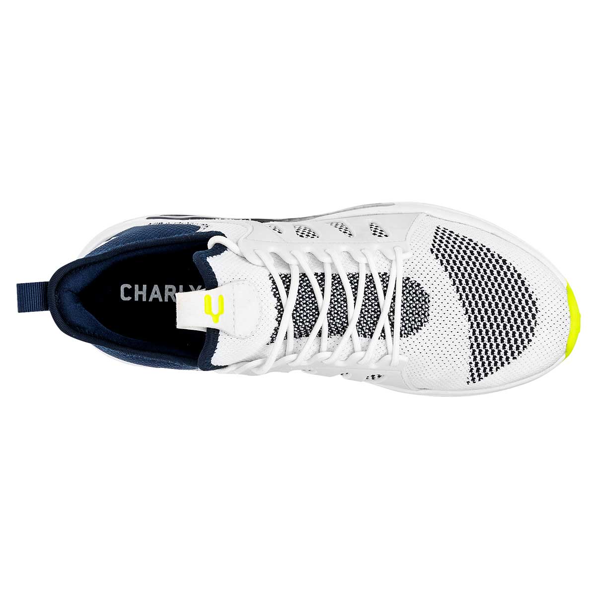 Tenis tipo deportivo  Exterior Textil Color Blanco Con Marino Para Hombre De Charly