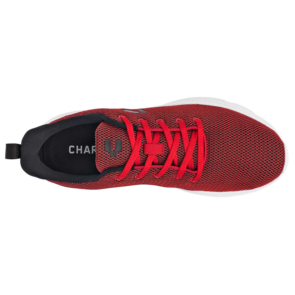 Tenis para correr Exterior Textil Color Rojo Con Negro Para Hombre De Charly