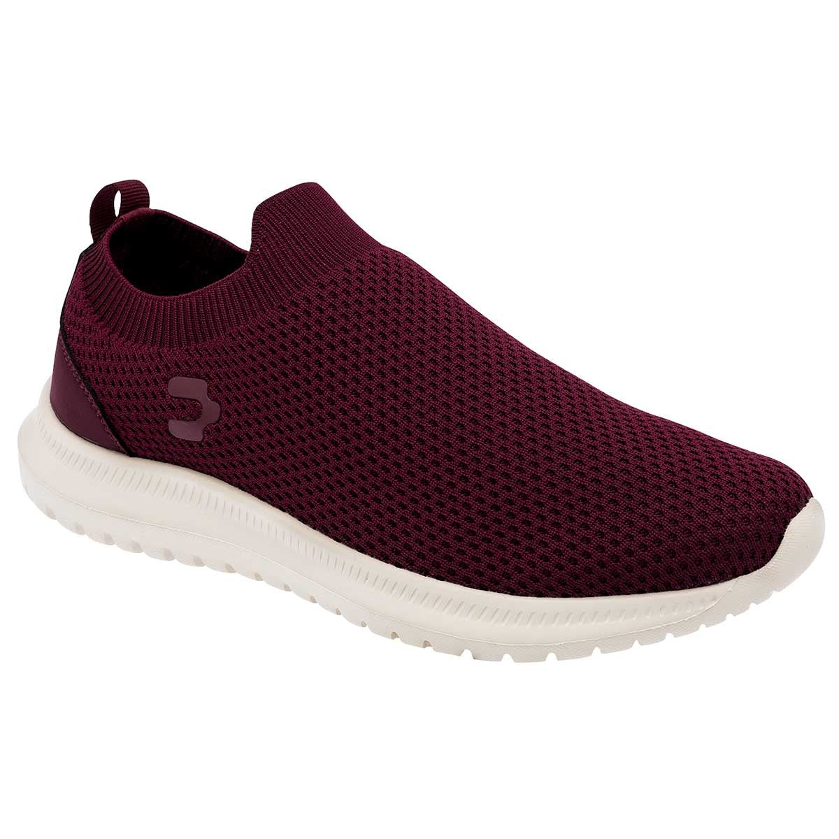 Tenis sin cordones Exterior Textil Color Vino Para Hombre De Charly