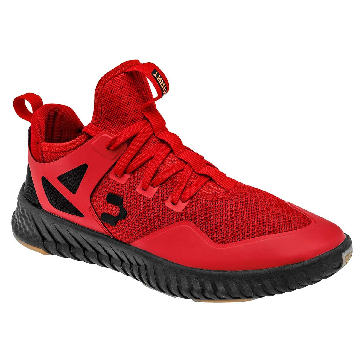 Tenis para correr Exterior Textil Color Rojo Con Negro Para Hombre De Charly