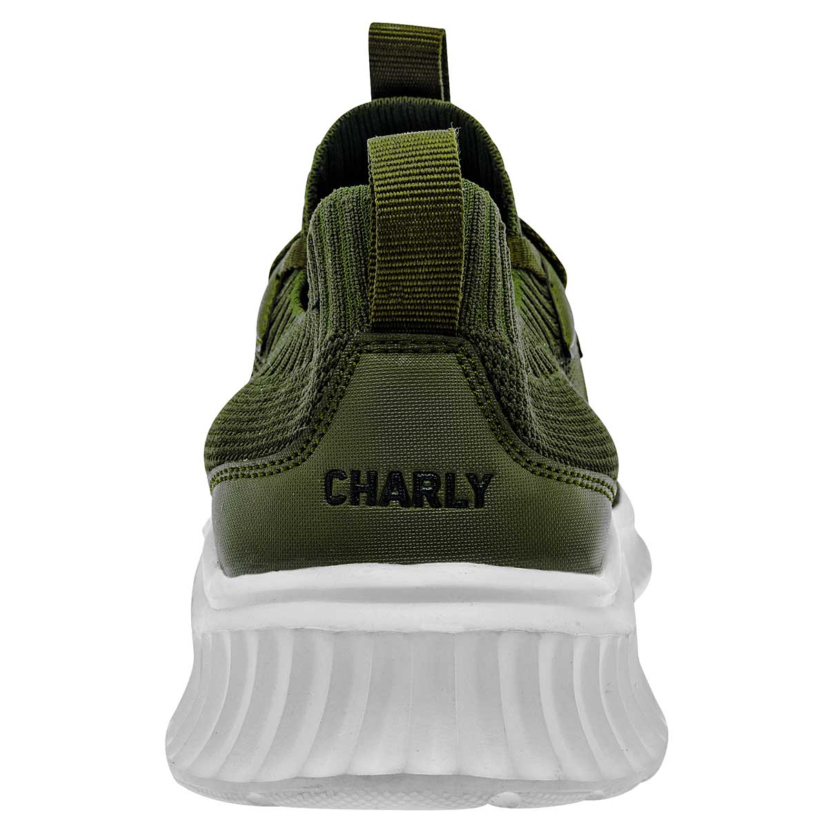 Tenis con cordones Exterior Textil Color Olivo Para Hombre De Charly