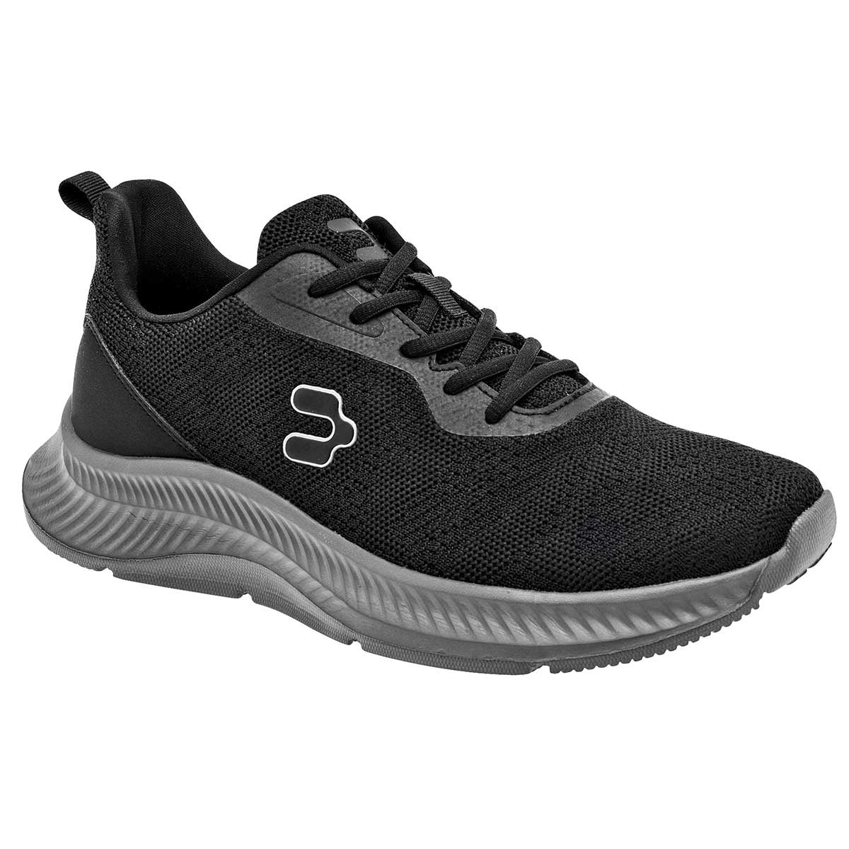 Tenis para correr Exterior Textil Color Negro Para Hombre De Charly