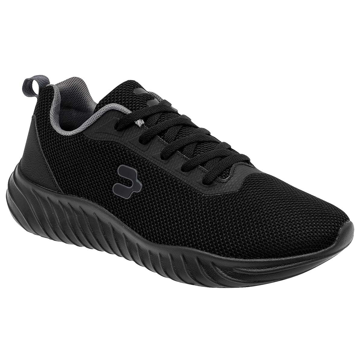 Tenis para correr Exterior Textil Color Negro Para Hombre De Charly