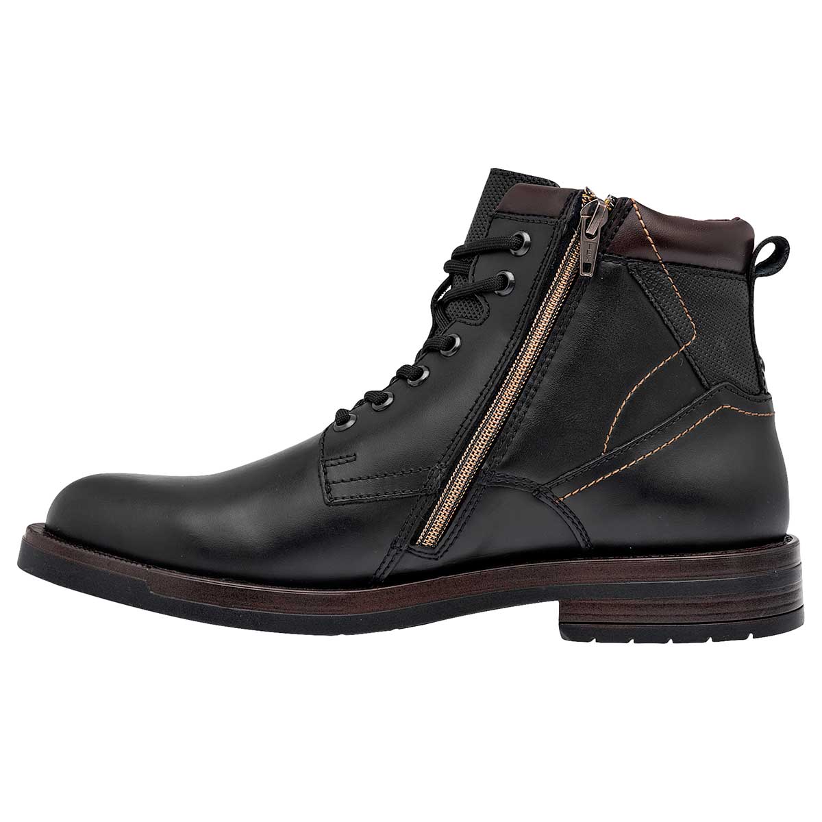 Botas casuales Exterior Piel Color Negro Con Cage Para Hombre De Christian Gallery