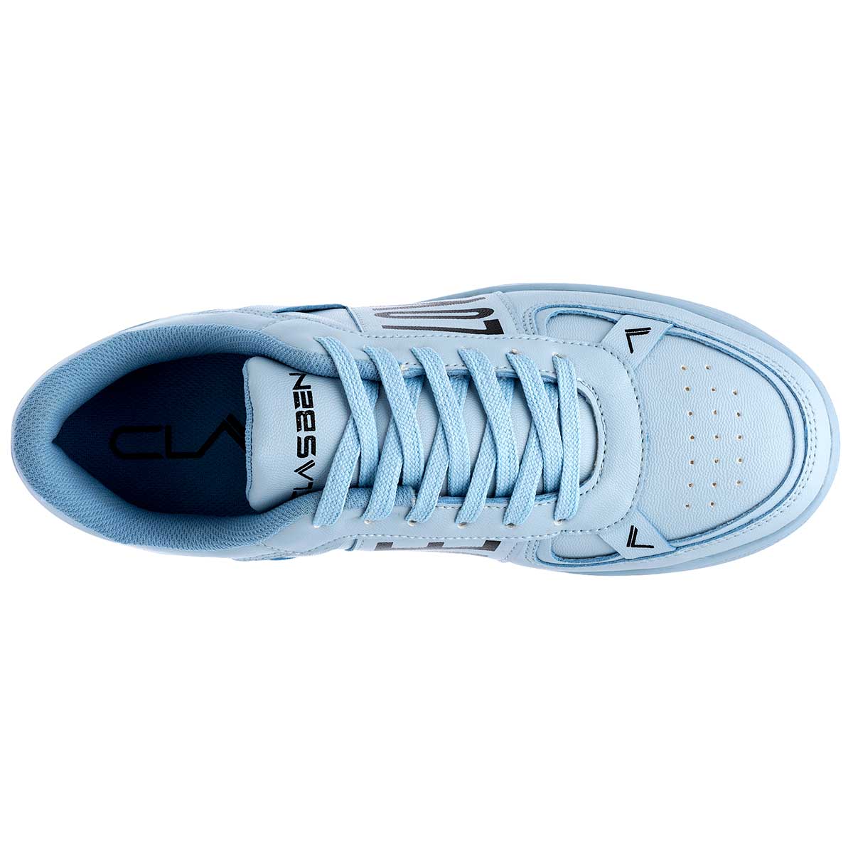 Tenis tipo deportivo Exterior Piel sintética Color Azul Para Mujer De Clasben