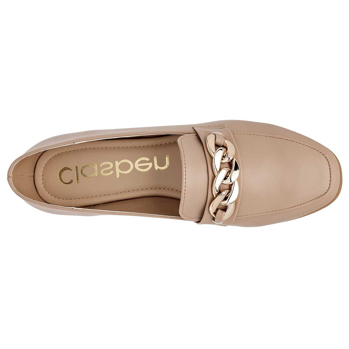 Flats puntales Exterior Piel sintética Color Beige Para Mujer De Clasben