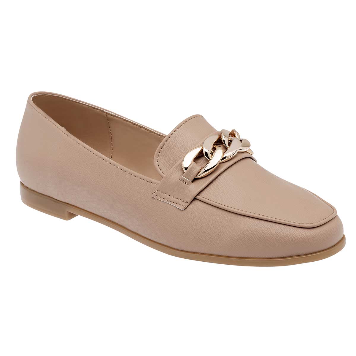 Flats puntales Exterior Piel sintética Color Beige Para Mujer De Clasben