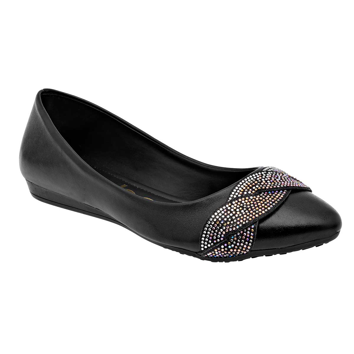 Flats clásicas Exterior Piel sintética Color Negro Para Mujer De Clasben