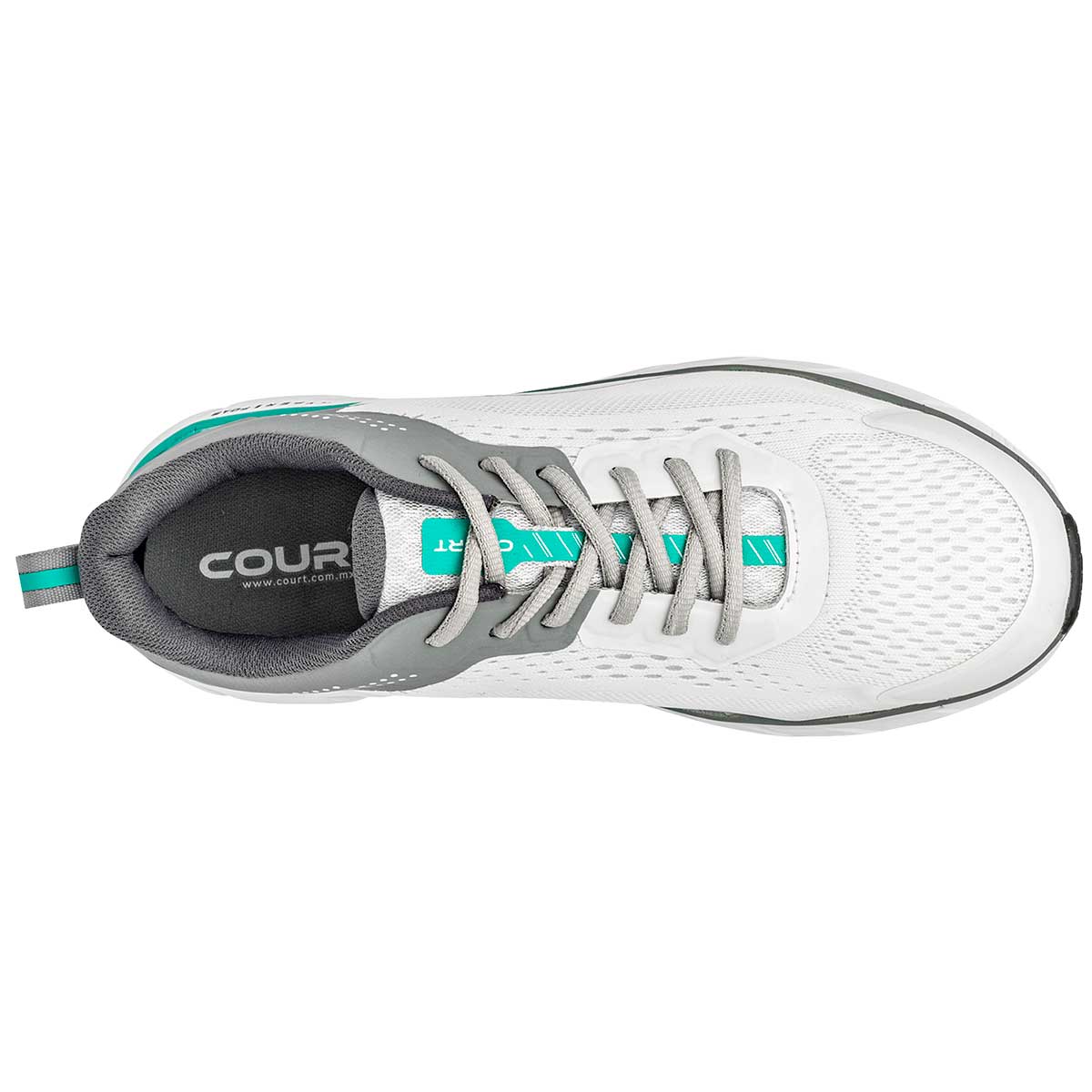 Tenis tipo deportivo Exterior Textil Color Blanco Para Hombre De Court