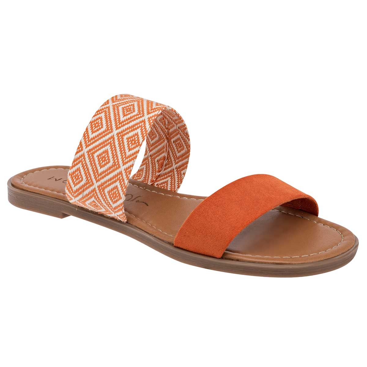 Sandalias de piso Exterior Sintético Color Naranja Para Mujer De Mora Tierra