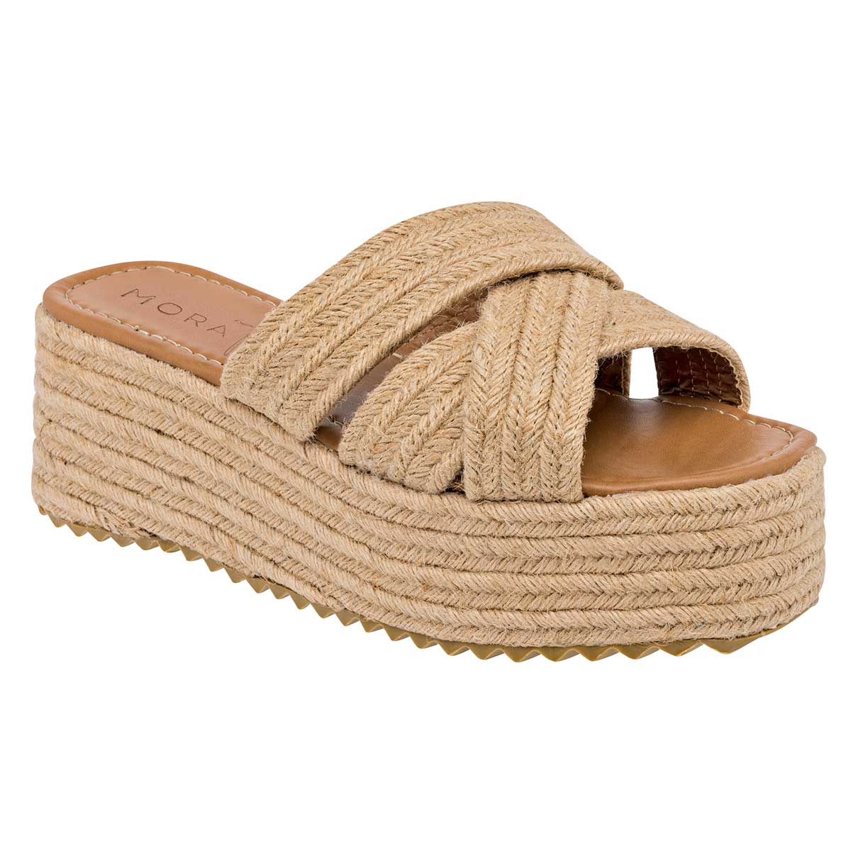 Sandalias con plataforma Exterior Sintético Color Beige  Para Mujer De Mora Tierra