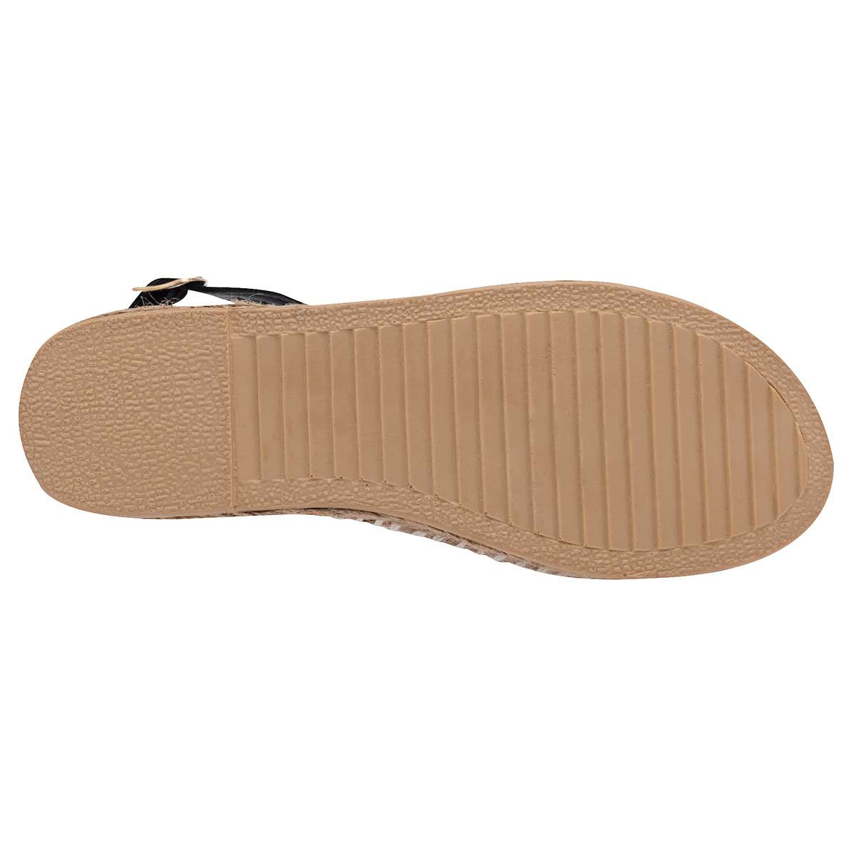 Sandalias con plataforma Exterior Sintético Color Negro Con Blanco Para Mujer De Mora Tierra