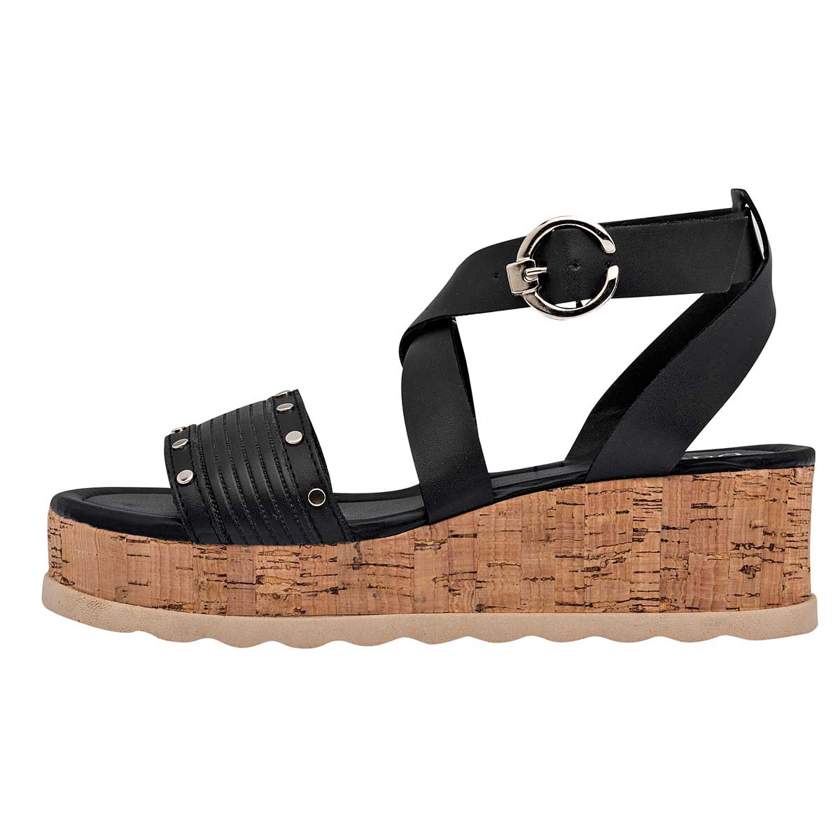 Sandalias con plataforma Exterior Sintético Color Negro Para Mujer De Dash