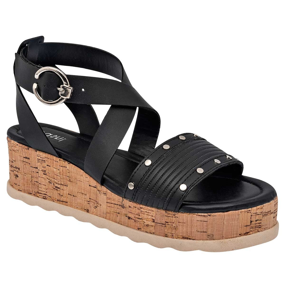 Sandalias con plataforma Exterior Sintético Color Negro Para Mujer De Dash