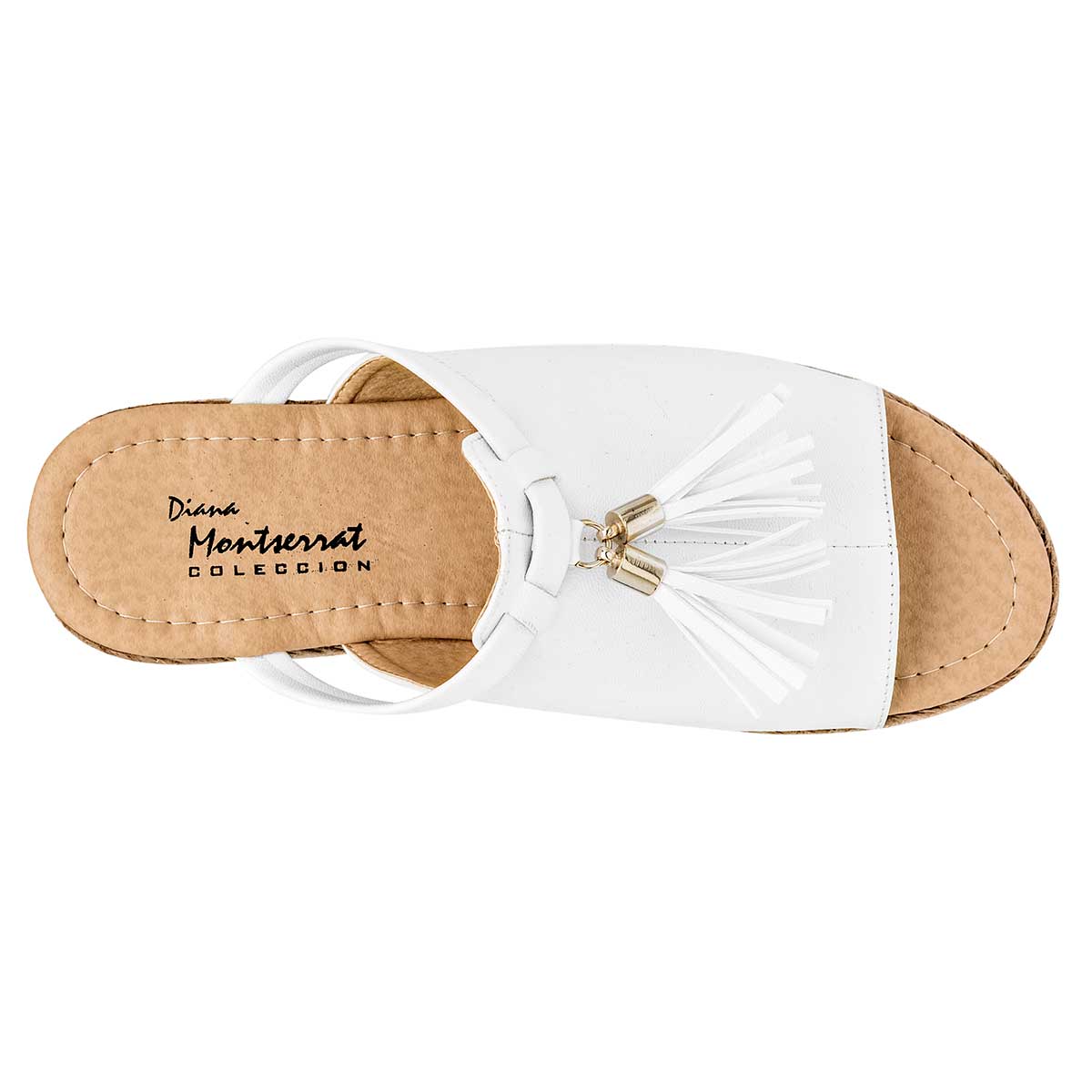 Sandalias con plataforma Exterior Sintético Color Blanco Para Mujer De RBCOLLECTION