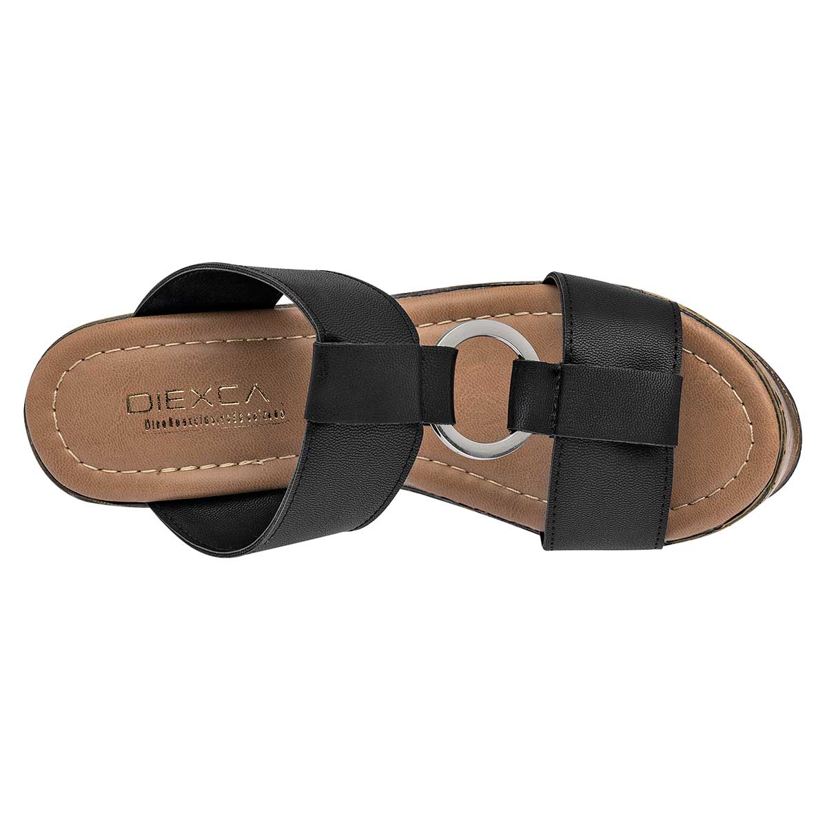 Sandalias con plataforma Exterior Sintético Color Negro Para Mujer De RBCOLLECTION