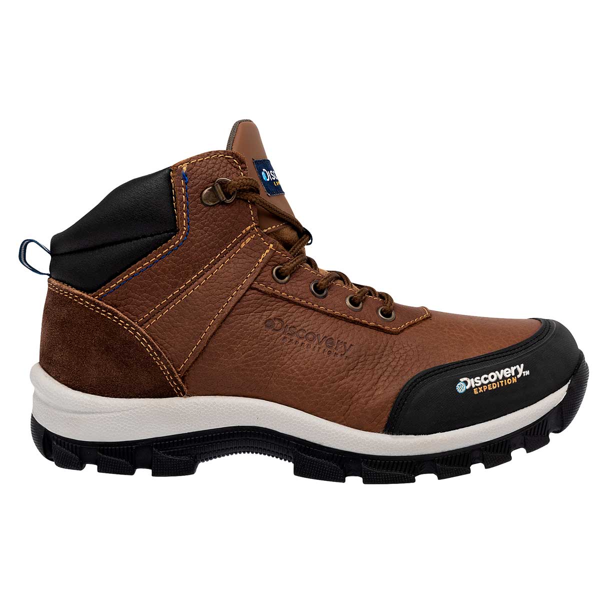 Botas de senderismo Exterior Piel Color Camel Con Café Para Hombre De Discovery Expedition