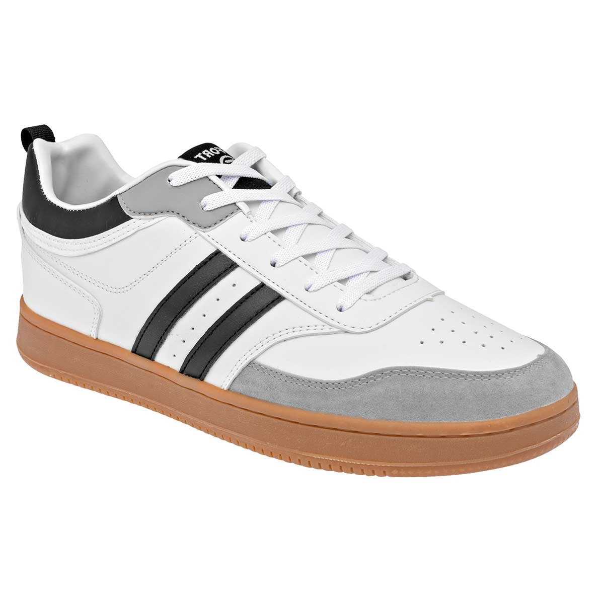 Tenis con cordones Exterior Sintético Color Blanco Para Mujer De RBCOLLECTION