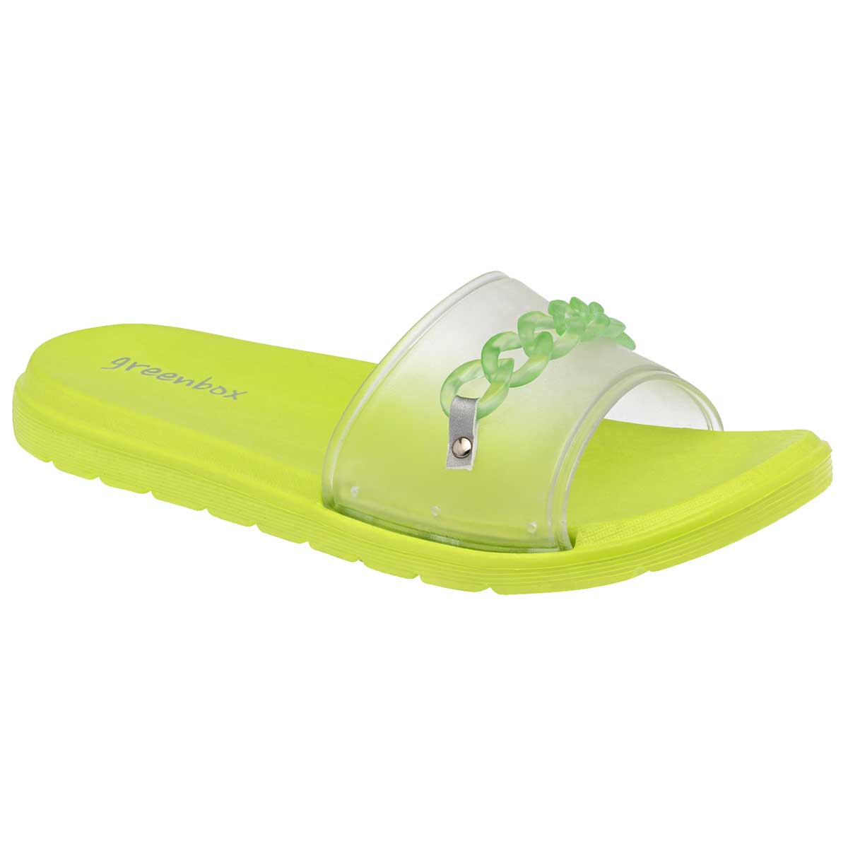 Sandalias clásicas Exterior Sintético Color Verde Para Mujer De ELEGA