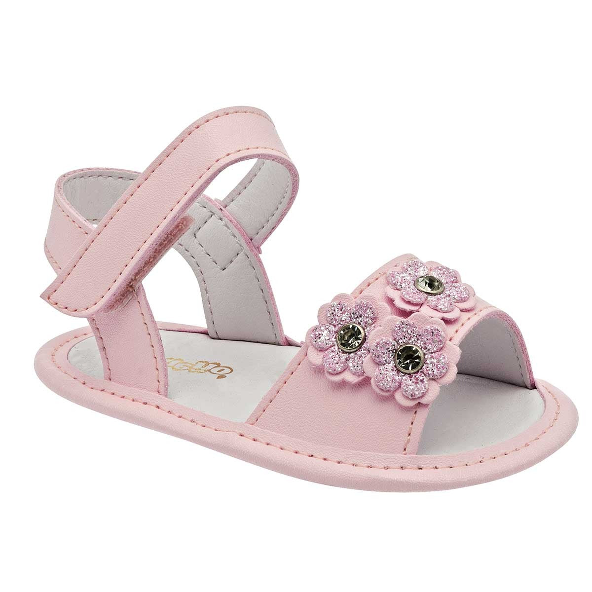 Sandalias Exterior Sintético Color Rosa Para Niña De Ensueño