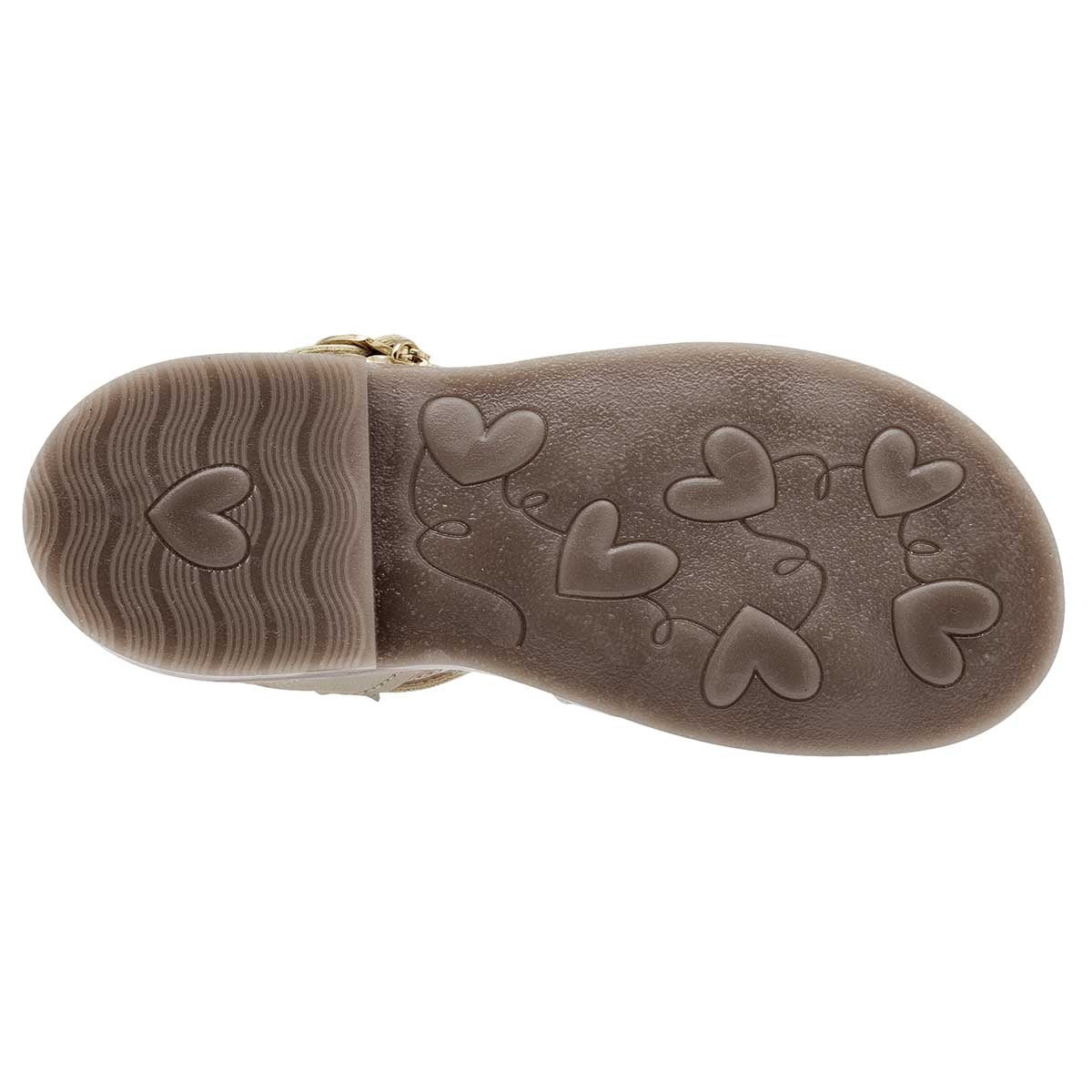 Sandalias Exterior Sintético Color Rojo De Charol Para Niña De Ensueño