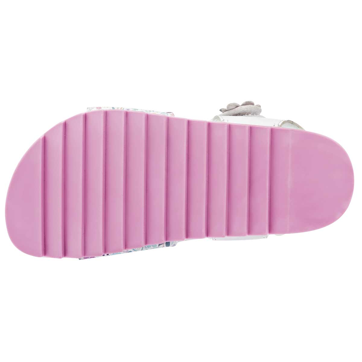 Sandalias Exterior Sintético Color Blanco Para Niña De Ensueño