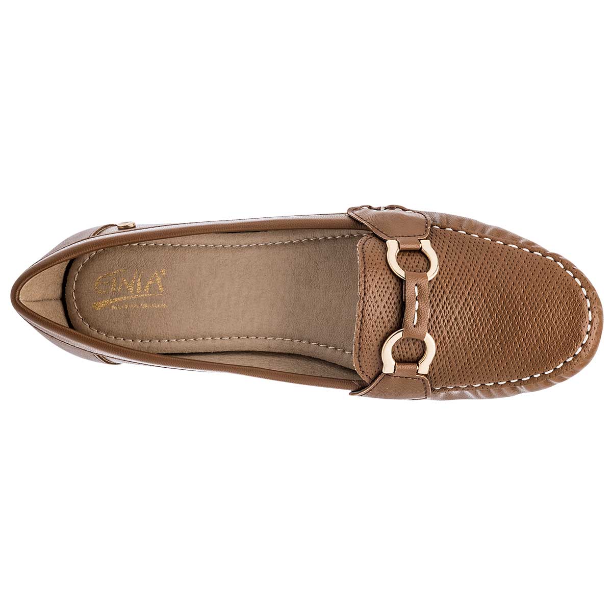 Mocasines Exterior Piel sintética Color Camel Para Mujer De RBCOLLECTION