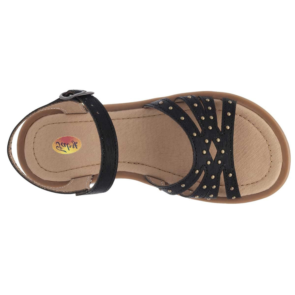 Sandalias Exterior Sintético Color Negro Para Niña De RBCOLLECTION