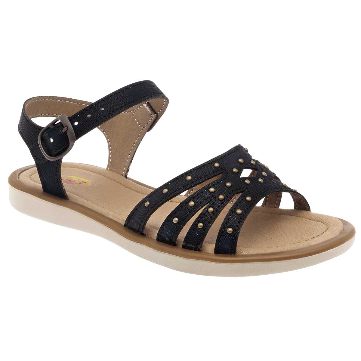 Sandalias Exterior Sintético Color Negro Para Niña De RBCOLLECTION