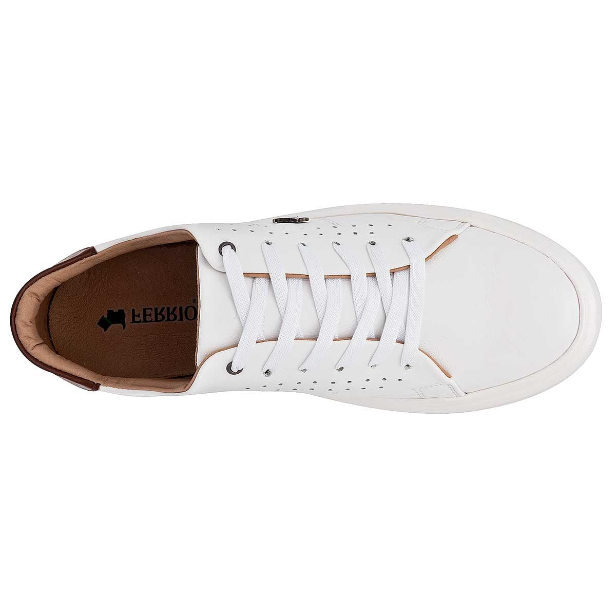 Tenis con cordones Exterior Sintético Color Blanco Para Hombre De Ferrioni