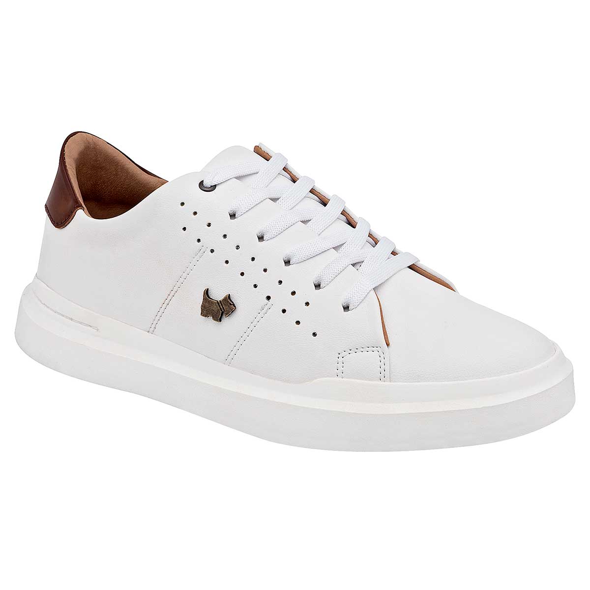 Tenis con cordones Exterior Sintético Color Blanco Para Hombre De Ferrioni