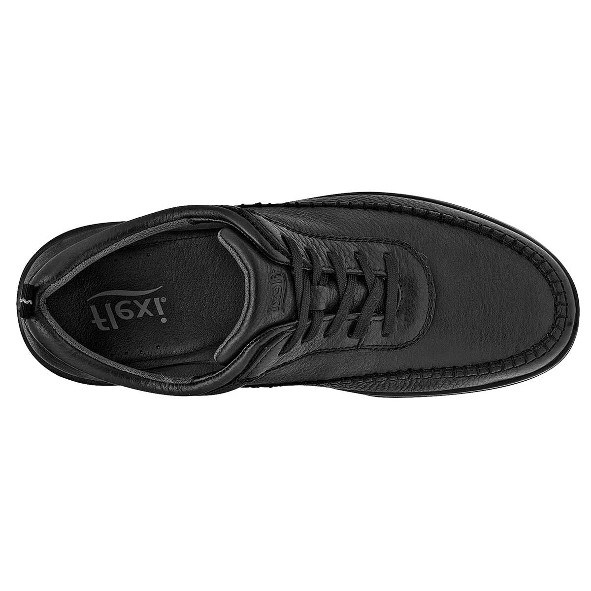 Zapatos de vestir Exterior Piel Color Negro Para Hombre De Flexi