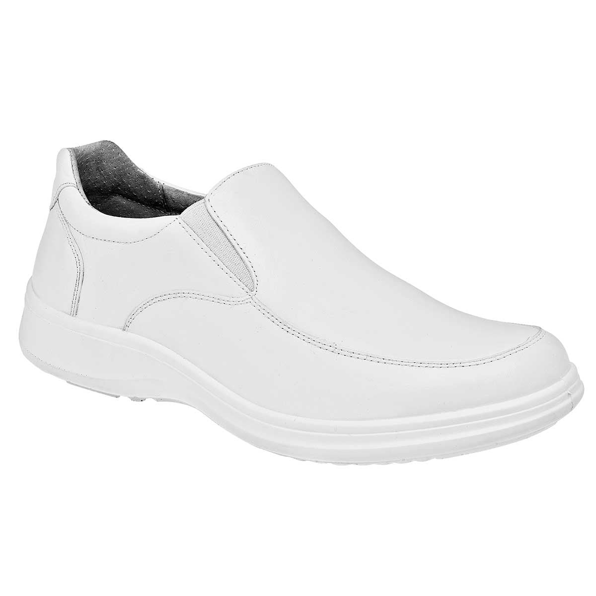 Zapatos de confort Exterior Piel Color Blanco Para Hombre De Flexi