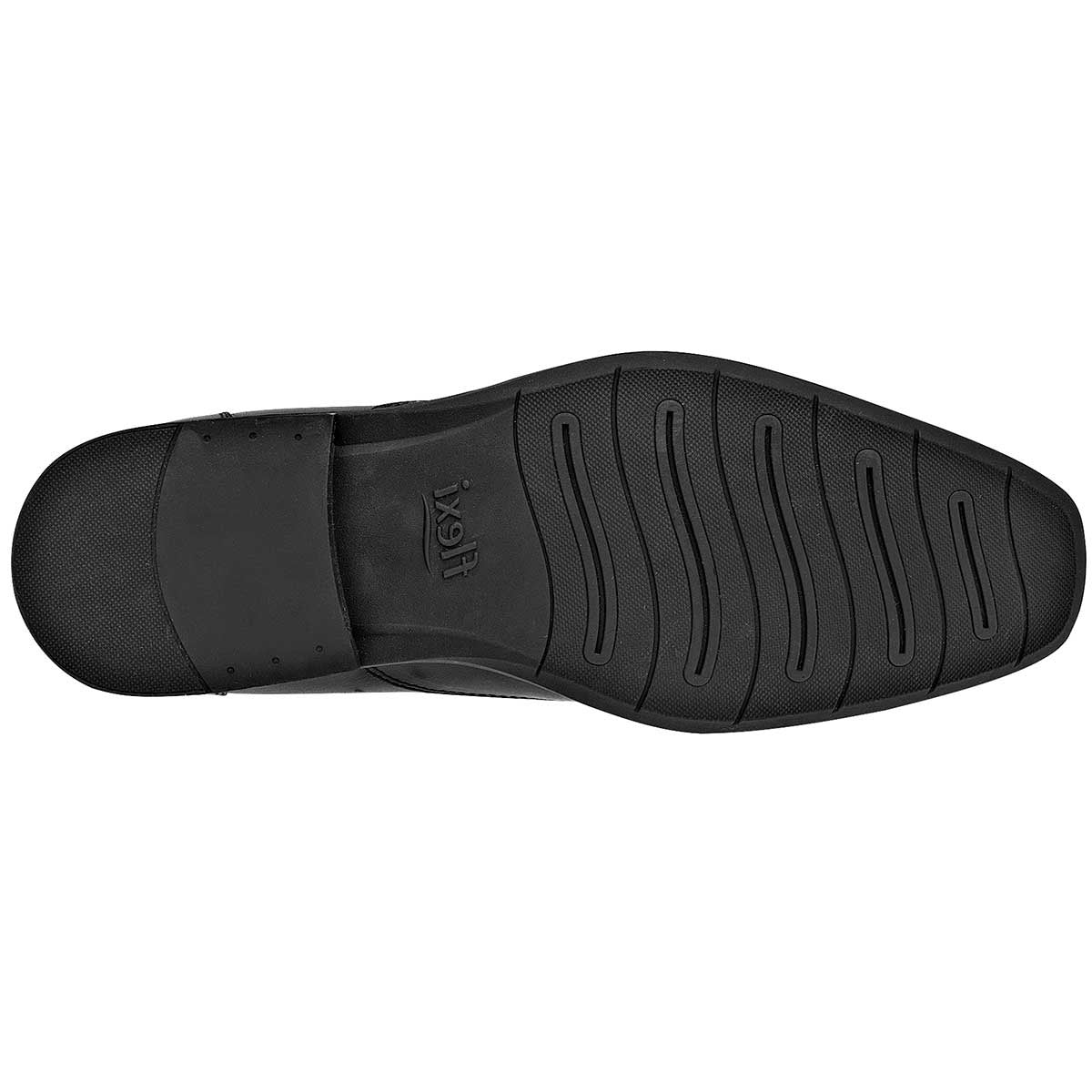 Zapatos de vestir Exterior Piel Color Negro Para Hombre De Flexi