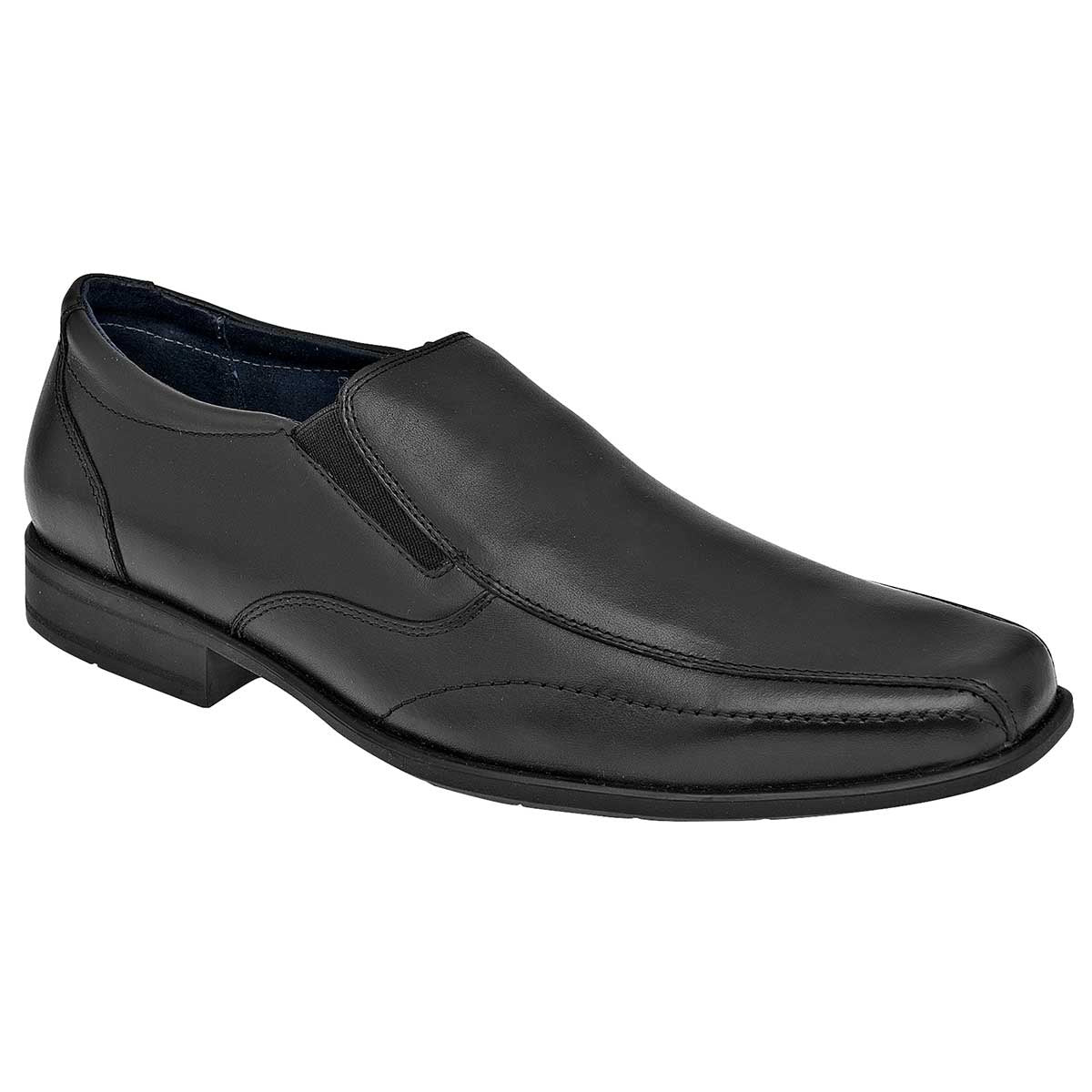 Zapatos de vestir Exterior Piel Color Negro Para Hombre De Flexi