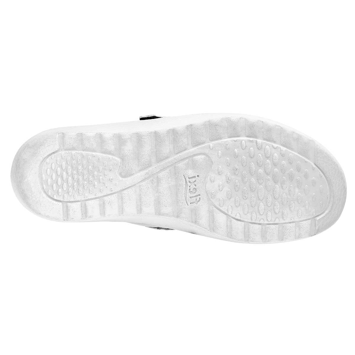 Confort Exterior Piel Color Blanco Para Mujer De Flexi